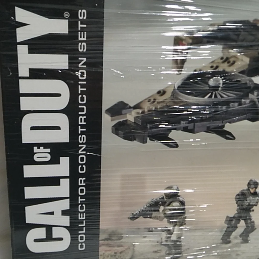 RETIRED! Call Of Duty Collector Construction Set  351pc Wraith Attack Mega Bloks
